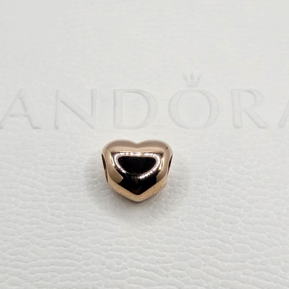 ❤️Authentic Pandora ⭐️RETIRED⭐️ ROSE HEART CHARM